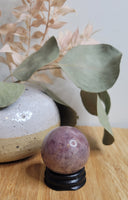 Lavender Rose Quartz Sphere