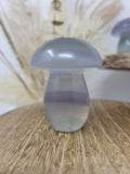 Yttrium (Lavender) Fluorite Mushroom
